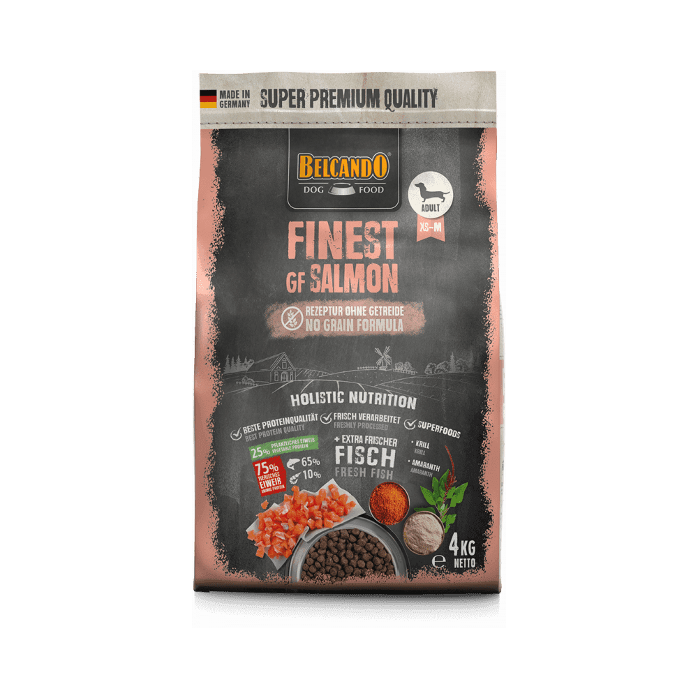 BELCANDO PERRO ADULT FINEST GF SALMON XS-M 4 KG