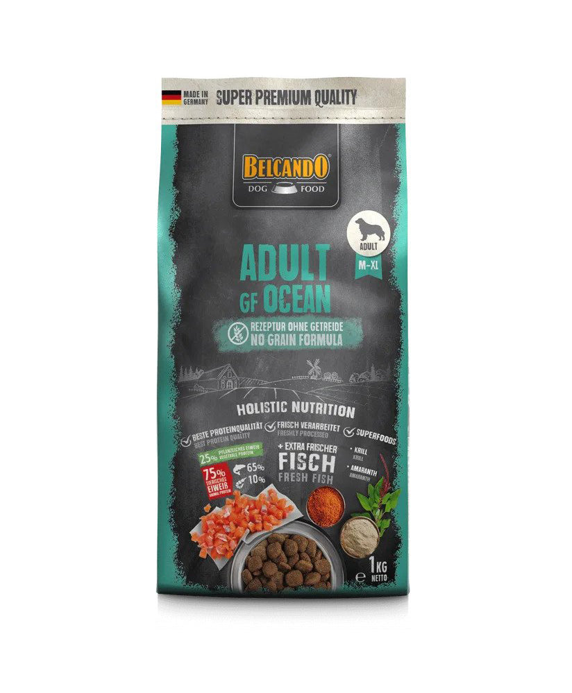 BELCANDO PERRO ADULT GF OCEAN M-XL 12,5 KG