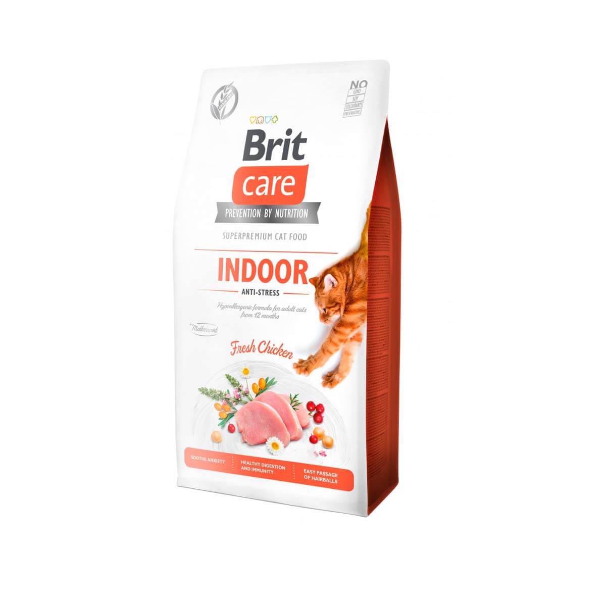 BRIT CARE GATO INDOOR STRESS 2KG