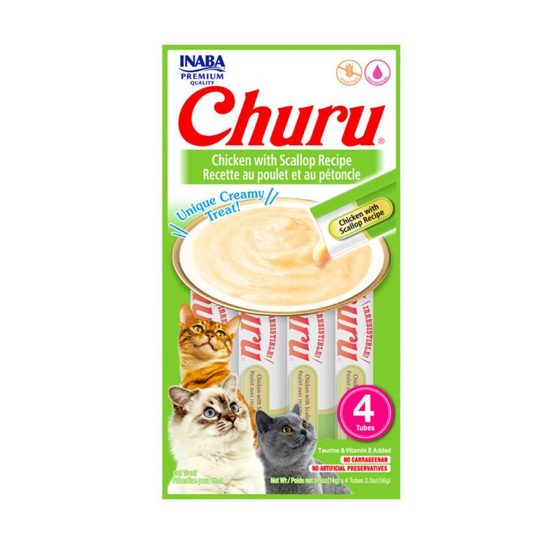 CHURU GATO POLLO OSTIÓN 4UN