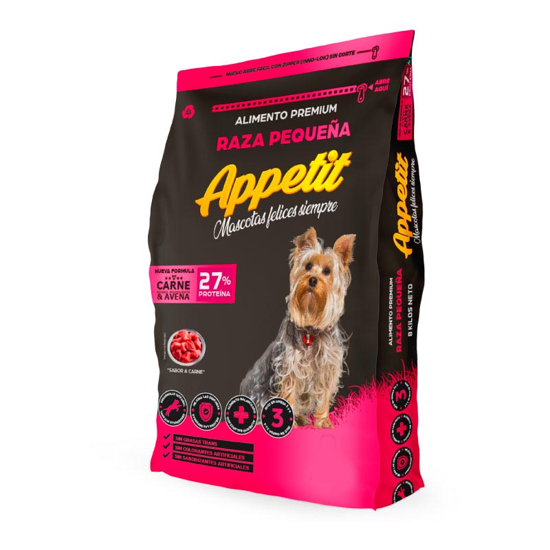 APPETIT PERRO ADULTO RAZA PEQUEÑA 8 KG