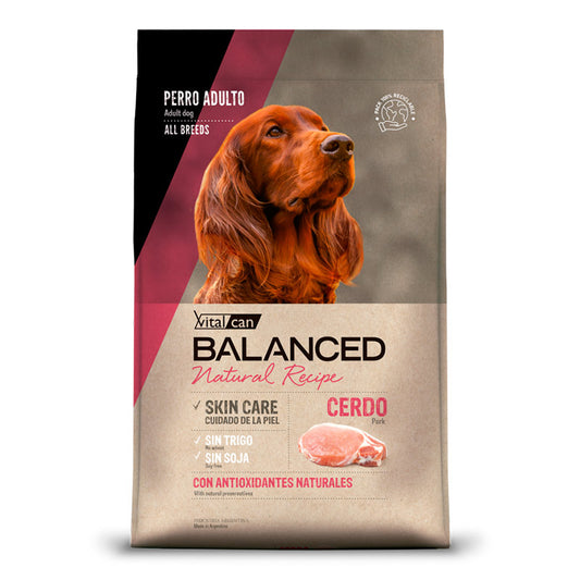 BALANCED PERRO ADULTO CERDO 15 KG