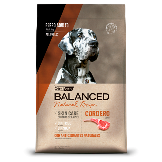 BALANCED PERRO ADULTO CORDERO 15 KG