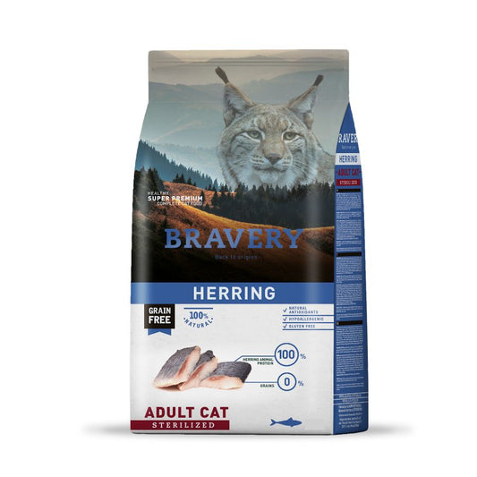 BRAVERY GATO ADULTO STERILIZED HERRING