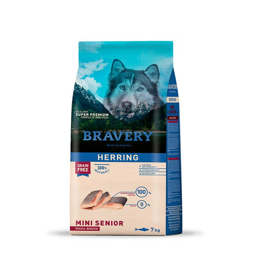 BRAVERY HERRING PERRO SENIOR MINI