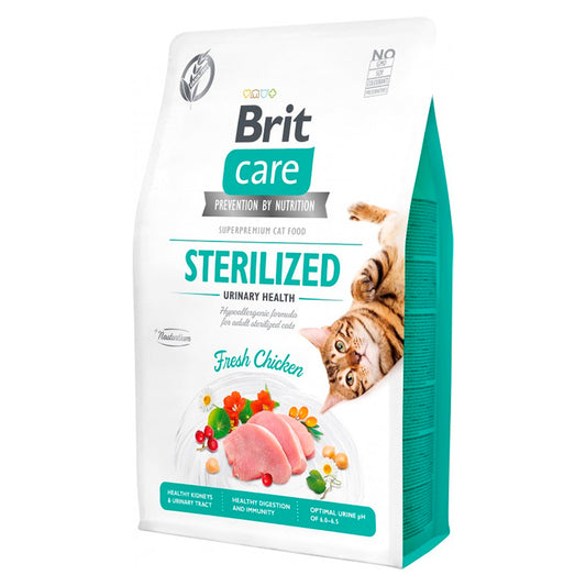 BRIT CARE GATO STERILIZED URINARY 2KG