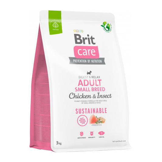 BRIT CARE PERRO POLLO INSECTO 3KG