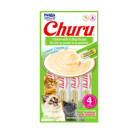 CHURU GATO POLLO OSTIÓN 4UN