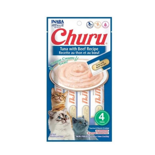 CHURU GATO TUNA & BONITO 4UN