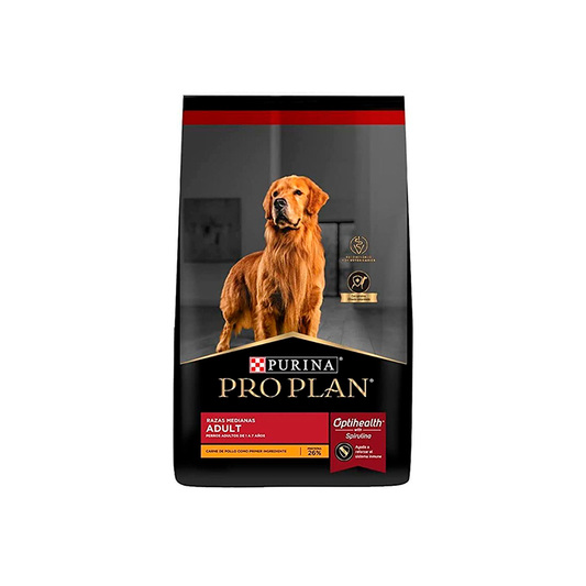 PRO PLAN PERRO ADULTO RAZA MEDIANA 12 KG