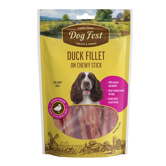 SNACK DOG FEST DUCK FILLET 90GR