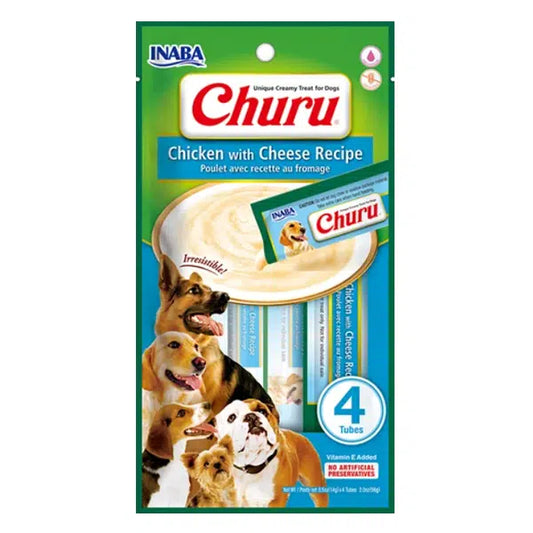 CHURU PERRO POLLO QUESO 4UN